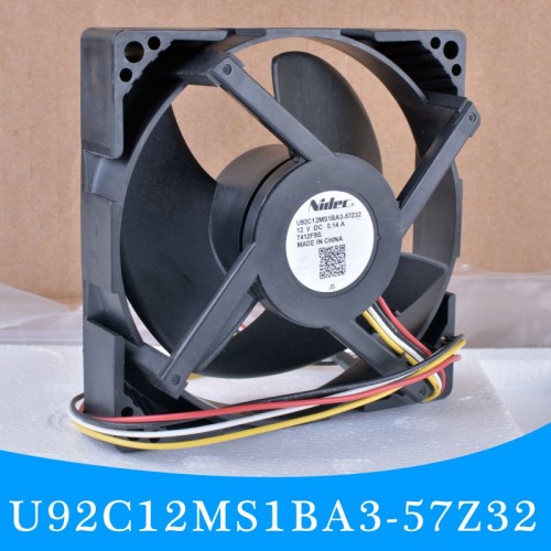 Nidec U92C12MS1BA3-57Z32 12VDC 0.14A refrigerator fan Nidec U92C12MS1BA3-57Z32 12VDC 0.14A refrigerator fan