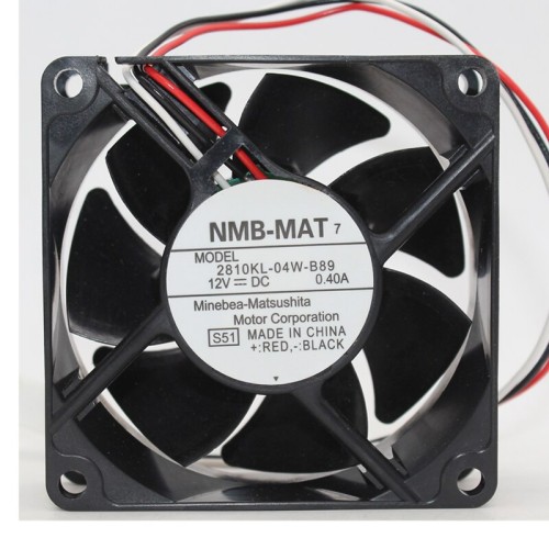 NMB 2810KL-04W-B89 DC12V 0.40A large air cooling fan NMB 2810KL-04W-B89 DC12V 0.40A large air cooling fan