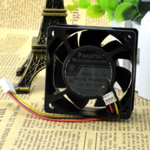 Panaflo FBA06A12V DC12V 0.30A 6CM 3-wire cooling fan Panaflo FBA06A12V DC12V 0.30A 6CM 3-wire cooling fan
