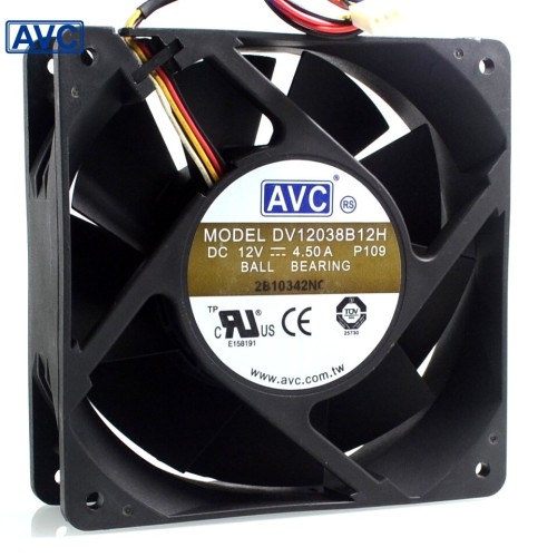 AVC DV138B12H 12V 4.5A 12CM cooling fan AVC DV138B12H 12V 4.5A 12CM cooling fan