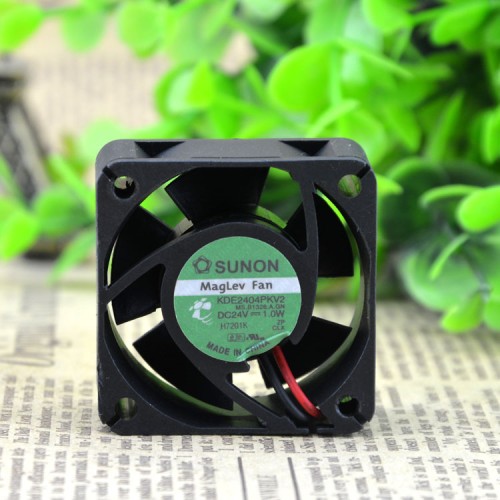Sunon KDE2404PKV2 24V 0.8W 40 4CM axial case cooling fan Sunon KDE2404PKV2 24V 0.8W 40 4CM axial case cooling fan