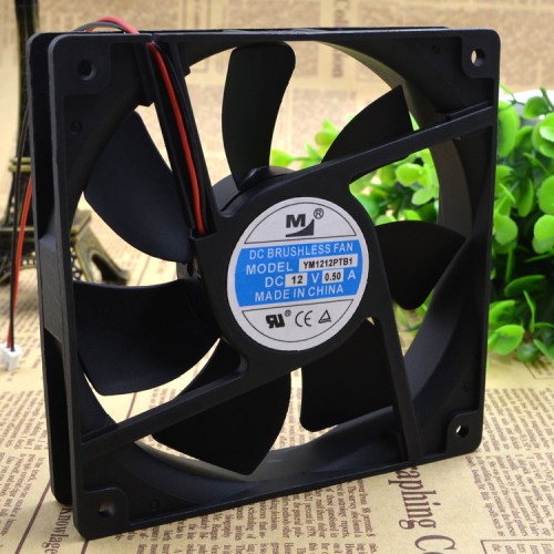 YM1212PTB1 12v 0.50A 12cm DC BRUSHLESS FAN YM1212PTB1 12v 0.50A 12cm DC BRUSHLESS FAN