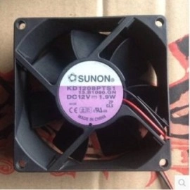 SUNON KD1208PTS1 12V 1.9W 2-wire cooling fan