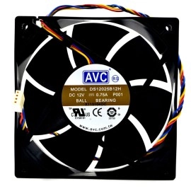 AVC DS12025B12H P001 DC 12V 0.75A 12cm  PWM Cooling Fan