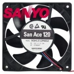 SANYO 9GH1212M402 12V 0.12A  3-wire silent Server fan