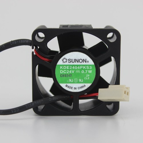 Sunon KDE2404PKS3 4cm DC 24V 0.7W Cooling fan Sunon KDE2404PKS3 4cm DC 24V 0.7W Cooling fan