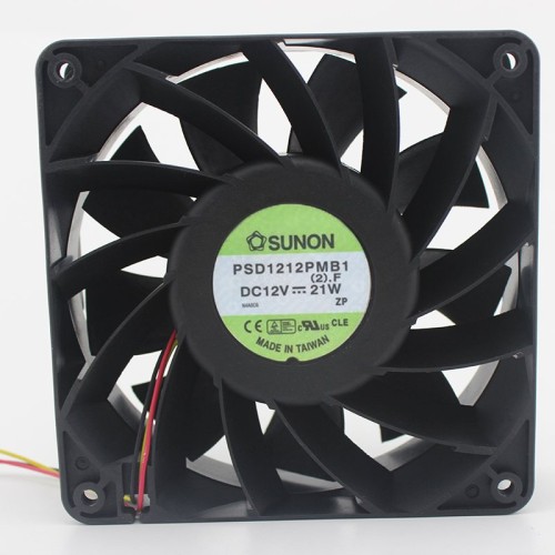 SUNON PSD1212PMB1 DC12V 21W 12CM cooling fan SUNON PSD1212PMB1 DC12V 21W 12CM cooling fan