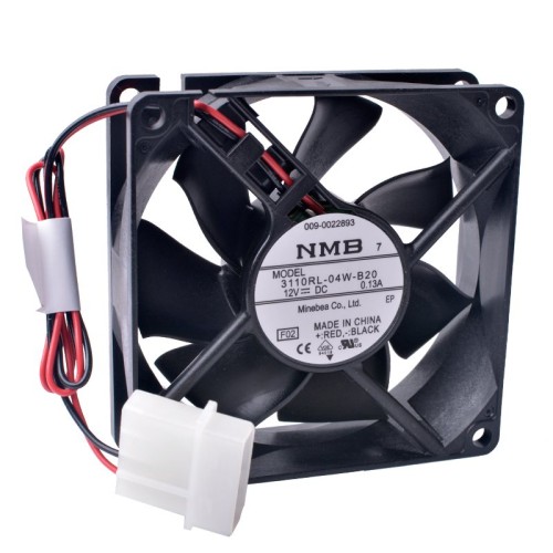 NMB 3110RL-04W-B20 12V 0.13A Double ball bearing cooling fan NMB 3110RL-04W-B20 12V 0.13A Double ball bearing cooling fan