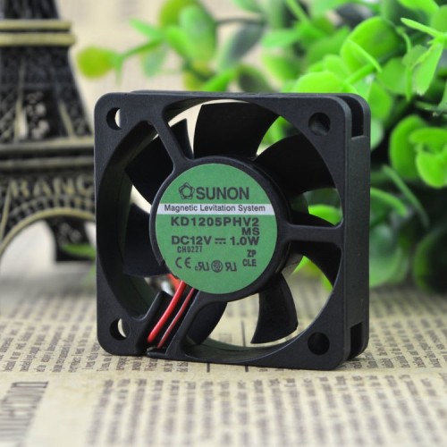 SUNON KD15PHV2 DC12V 1.0W 5cm 3wire silence cooling fan SUNON KD15PHV2 DC12V 1.0W 5cm 3wire silence cooling fan