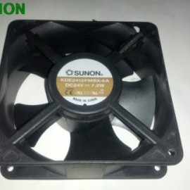 SUNON KDE2412PMBX-6A DC24V 7.2W 2-wire Server Square Fan