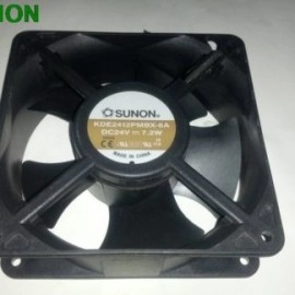 SUNON KDE2412PMBX-6A DC24V 7.2W 2-wire Server Square Fan