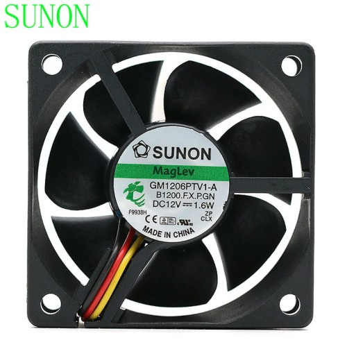 SUNON GM16PTV1-A DC 12v 1.6w 3wire cooling fan SUNON GM16PTV1-A DC 12v 1.6w 3wire cooling fan