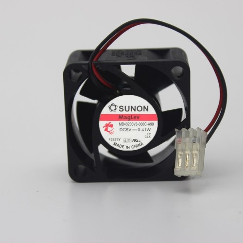 SUNON MB400V3-000C-A99 5V 0.41W DC cooling fan SUNON MB400V3-000C-A99 5V 0.41W DC cooling fan
