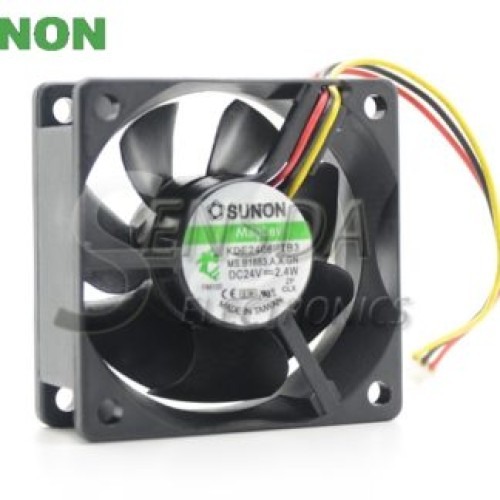 SUNON KDE2406PTB3 6CM 24V 2.4W axial cooling cooler SUNON KDE2406PTB3 6CM 24V 2.4W axial cooling cooler