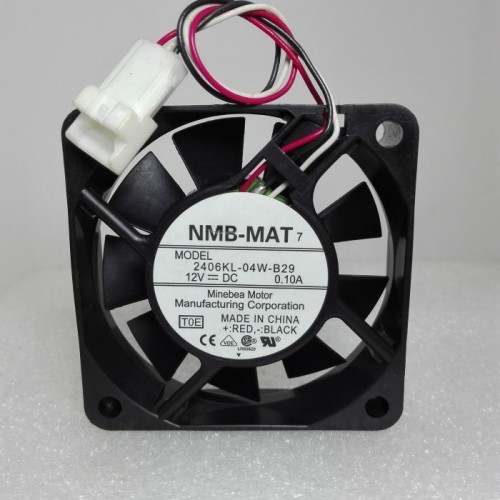 NMB-MAT 2406KL-04W-B29 6CM 12V 0.1A cooling fan NMB-MAT 2406KL-04W-B29 6CM 12V 0.1A cooling fan