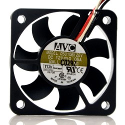 AVC C5010B12EV 5cm 12V 0.08A ultra-thin ultra-quiet CPU fan