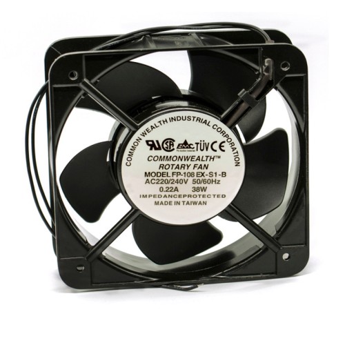 FP-108EX-S1-B  AC220V 38W industiral  Double ball bearing electrical cabinet cooling fan