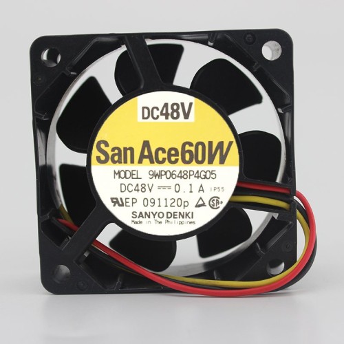 9WP0648P4G05 6025 6CM waterproof 48V inverter 0.1A cooling fan 9WP0648P4G05 6025 6CM waterproof 48V inverter 0.1A cooling fan