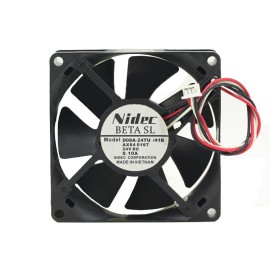 Nidec D08A-24TU /41B DC 24V 0.10A 3 Line Server Square Axial Cooling Fan