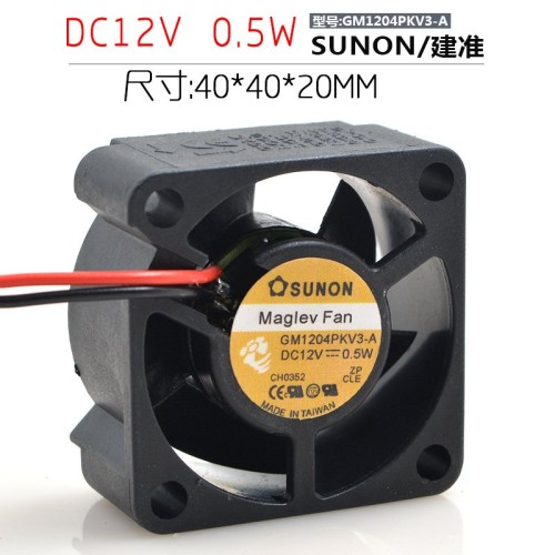 Sunon GM1204PKV3-A DC 12V 0.5W 3Wire server inverter axial Cooling Fan Sunon GM1204PKV3-A DC 12V 0.5W 3Wire server inverter axial Cooling Fan
