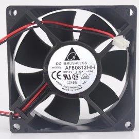 Delta AFB0812HH 8CM  DC12V 0.30A Server Inverter Cooling fan