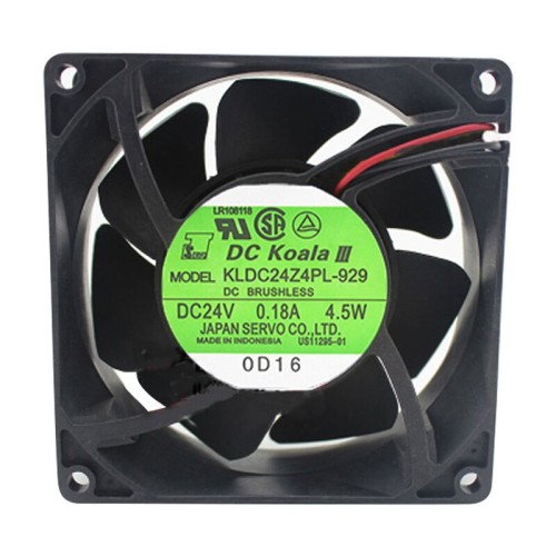 Servo KLDC24Z4PL-929 DC24V 4.5W Axial cooling fan Servo KLDC24Z4PL-929 DC24V 4.5W Axial cooling fan