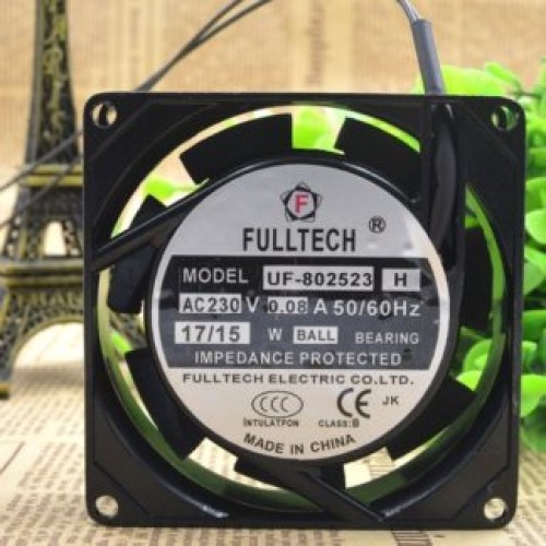 FULLTECH UF-802523H AC230V 0.08A 50/60Hz 17/15 cooling fan FULLTECH UF-802523H AC230V 0.08A 50/60Hz 17/15 cooling fan