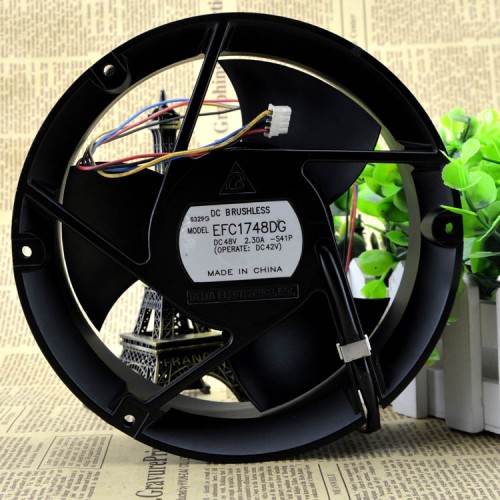 Delta AEFC1748DG 48V 2.30A 4-Wire Inverter cooling fan Delta AEFC1748DG 48V 2.30A 4-Wire Inverter cooling fan