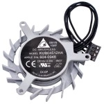 KUB04512HA APPLE PIN: 604-0948 DC12V 0.30A delta cooling fan