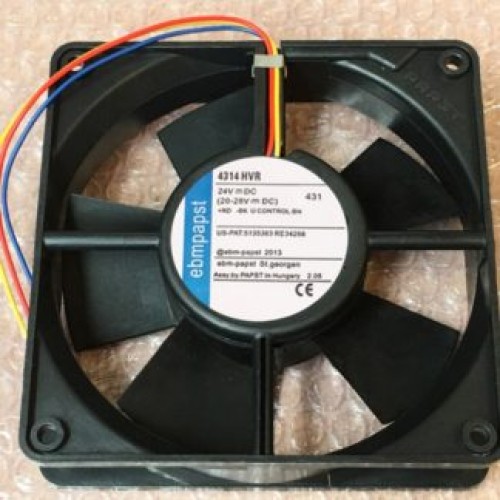 ebm-papst 4314HVR 4314 HVR DC24V 8.2W 120x120x32mm Server Cooling Fan ebm-papst 4314HVR 4314 HVR DC24V 8.2W 120x120x32mm Server Cooling Fan