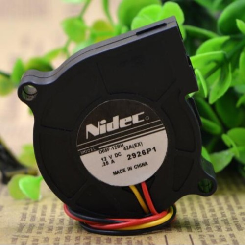 Nidec D05F-12BH 12V 0.25A three line centrifugal turbo fan