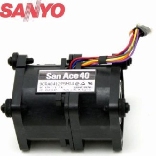 Sanyo 9CRA0412P5M04 40x40x56mm 12V 0.7A 4Pin axial Case cooling Fans Sanyo 9CRA0412P5M04 40x40x56mm 12V 0.7A 4Pin axial Case cooling Fans