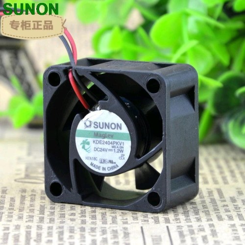 SUNON maglev KDE2404PKV1 4CM 24V 1.2W power supply axial cooling fan SUNON maglev KDE2404PKV1 4CM 24V 1.2W power supply axial cooling fan