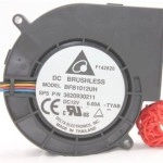 Delta BFB1012UH 12V 6A four-wire PWM speed control fan