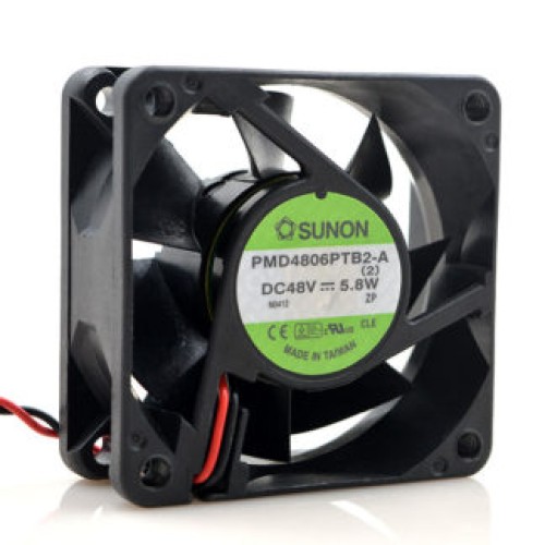 Sunon PMD4806PTB2-A 48V 5.8W 6CM 2-wire cooling fan Sunon PMD4806PTB2-A 48V 5.8W 6CM 2-wire cooling fan