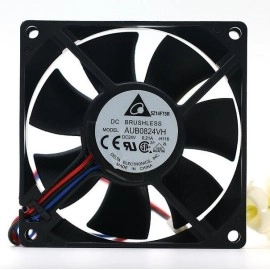 delta AUB0824VH DC24V 0.21A  8CM  3-wire cooling fan