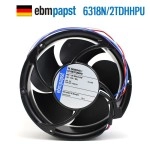 ebmpapst 6318N/2TDHHPU 48V 43W IP68 waterproof cooling fan