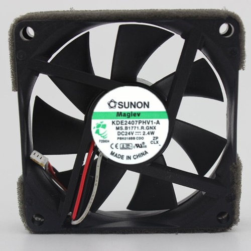 SUNON KDE2407PHV1-A 24V 2.4W cooling fan SUNON KDE2407PHV1-A 24V 2.4W cooling fan