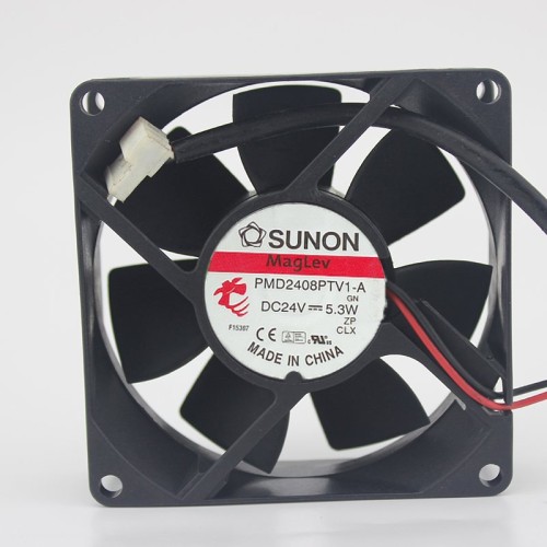 SUNON PMD2408PTV1-A 24V 5.3W 2-wire inverter industrial cooling fan SUNON PMD2408PTV1-A 24V 5.3W 2-wire inverter industrial cooling fan
