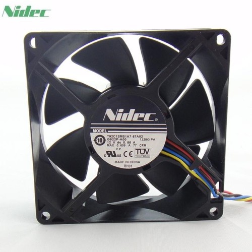Nidec T92C12MS1A7-57A02 DC12v 0.35a cooling fan Nidec T92C12MS1A7-57A02 DC12v 0.35a cooling fan