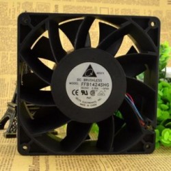Delta FFB1424SHG DC24V 2.30A 140*140*50mm 4-wire cooling fan
