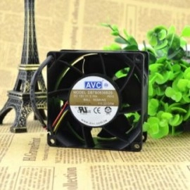 AVC DBTB0838B2S 80*80*38 12V 2.10A PWM four line temperature control high speed air fan
