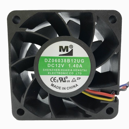 DZ06038B12UG DC12V 6038 PWM speed fan DZ06038B12UG DC12V 6038 PWM speed fan