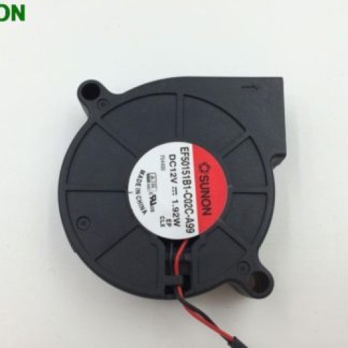 Sunon EF50151B1-C02C-A99 12V 1.92W Ultra Quiet Humidifier Turbo Fan Sunon EF50151B1-C02C-A99 12V 1.92W Ultra Quiet Humidifier Turbo Fan
