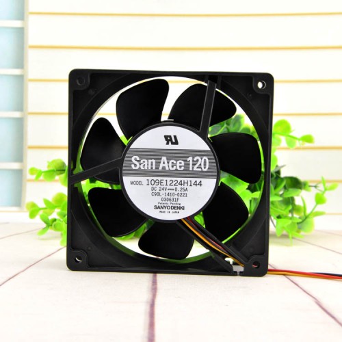 109E1224H144 24V 0.25A 12cm server inverter cooling fan 109E1224H144 24V 0.25A 12cm server inverter cooling fan
