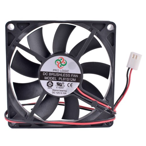 PL81S12M 80mm 12V 0.10A Computer CPU Chassis Power Ultra-quiet Cooling Fan PL81S12M 80mm 12V 0.10A Computer CPU Chassis Power Ultra-quiet Cooling Fan