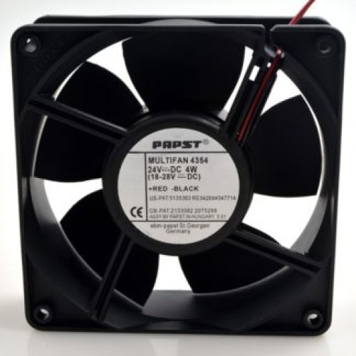 PAPST MULTIFAN 4354 120X120X38MM 4354 24V 4W 12CM converter axial flow fan PAPST MULTIFAN 4354 120X120X38MM 4354 24V 4W 12CM converter axial flow fan