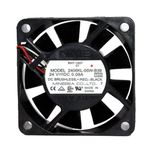 NMB 2406KL-05W-B39 24V 0.08A 6CM inverter cooling fan NMB 2406KL-05W-B39 24V 0.08A 6CM inverter cooling fan