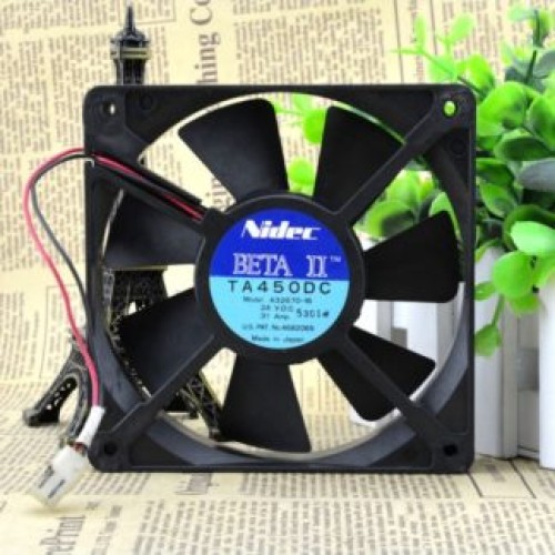 NIDEC A32670-16 24V 0.31A 12CM cooling Fan NIDEC A32670-16 24V 0.31A 12CM cooling Fan