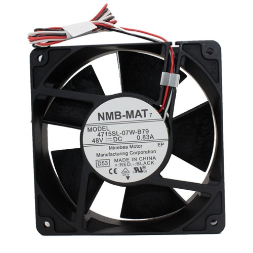 NMB 4715SL-07W-B79/70 48V 0.83A Axial cooling fan NMB 4715SL-07W-B79/70 48V 0.83A Axial cooling fan